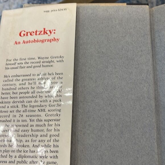 Wayne Gretzky with Rick Reilly, Gretzky: An Autobiography. - Picture 6 of 6
